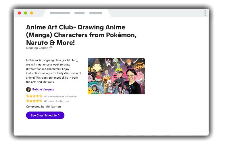 Best online art classes for kids - Outschool - Middle school