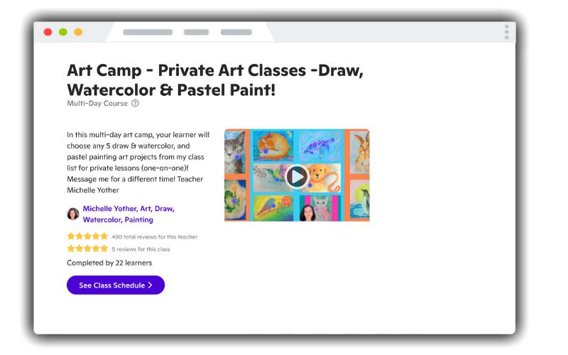 Best online art classes for kids - Outschool - Art Camps