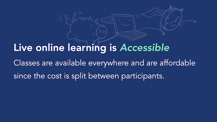 Live Online Learning Is Accessible