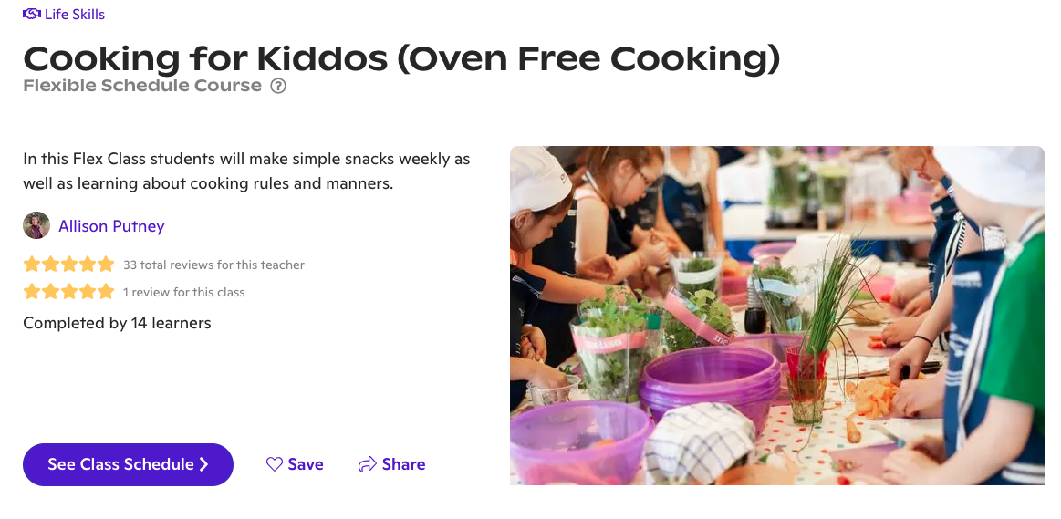 Let Your Child Learn to Cook, Build Life Skills, and Find